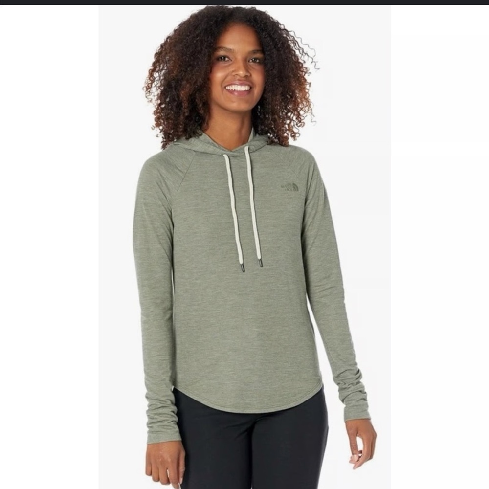 The North Face Women's Westbrae Knit Hoodie Thyme Heather Size Small